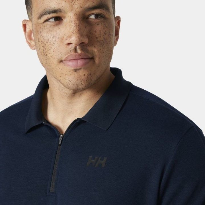 Vyriški polo marškinėliai su pusiniu užtrauktuku Helly Hansen HP