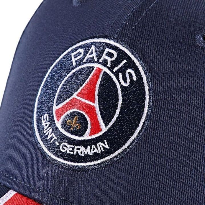 Medvilninė kepurė su snapeliu Paris Saint Germain P24106