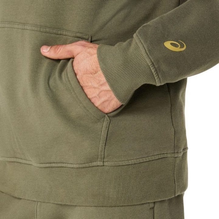 Vyriškas medvilninis džemperis su gobtuvu ASICS Logo OTH