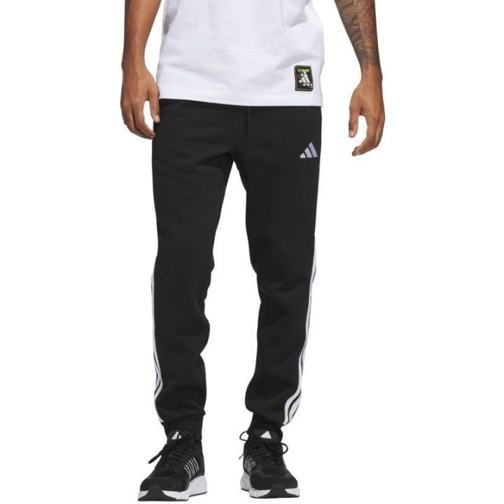 Vyriškos sportinės kelnės adidas Essentials 3-Stripes Fleece