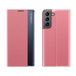 Naujas miego dėklas Samsung Galaxy S23+ flip cover stand pink