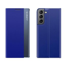 Naujas Sleep dėklas Samsung Galaxy S23 flip cover stand blue