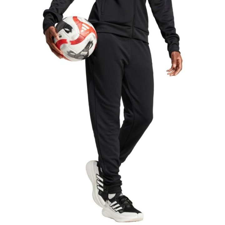 Moteriškos įprasto kirpimo kelnės adidas Tiro 25, juodos