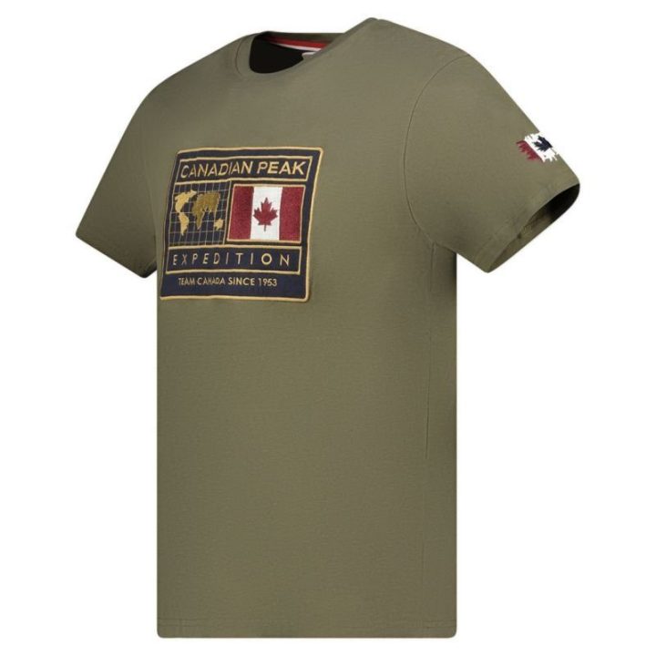 Vyriški marškinėliai Canadian Peak Jofoteneak, chaki