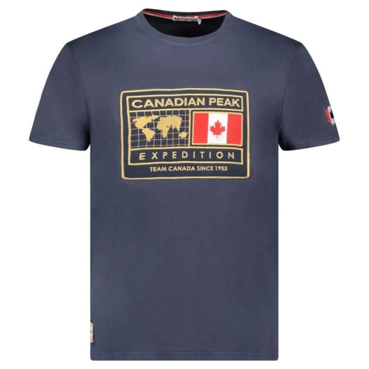 Vyriški marškinėliai Canadian Peak, tamsiai mėlyni