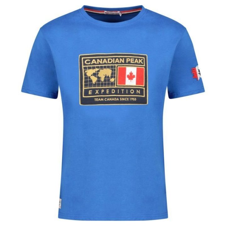 Vyriški marškinėliai Canadian Peak Jofoteneak, karališkai mėlyni