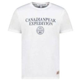 Vyriški marškinėliai Canadian Peak JVICKEAK, balti