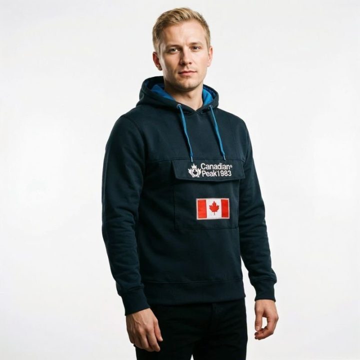 Vyriškas džemperis Canadian Peak Gadreak, tamsiai mėlynas