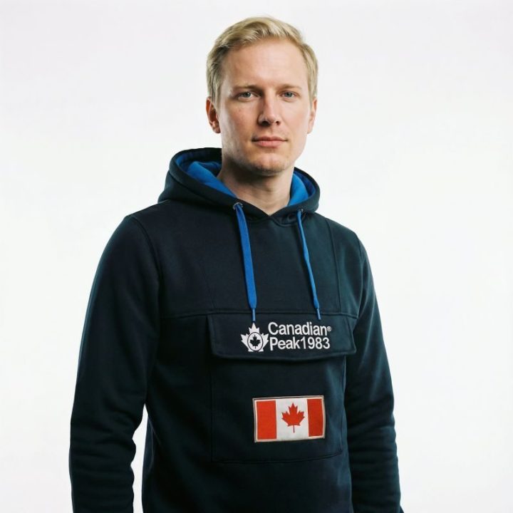 Vyriškas džemperis Canadian Peak Gadreak, tamsiai mėlynas