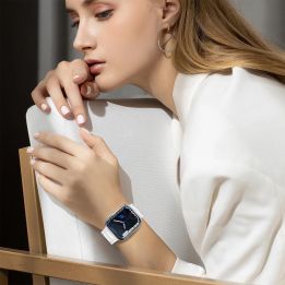 Dirželis triguba apsauga Apple Watch SE , 9, 8, 7, 6, 5, 4, 3, 2, 1 (41, 40, 38 mm) Dirželio apyrankė žalia