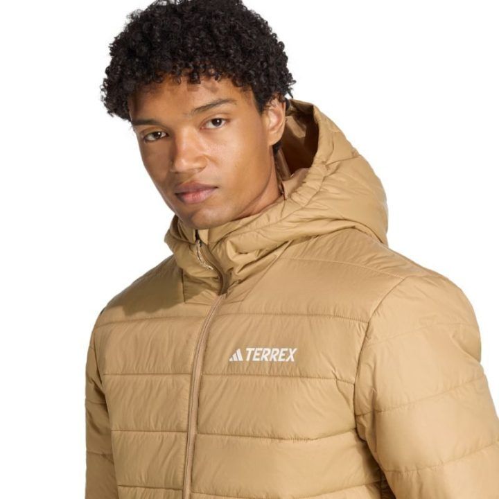 Vyriška striukė adidas Terrex Multi Essentials Climawarm, smėlio