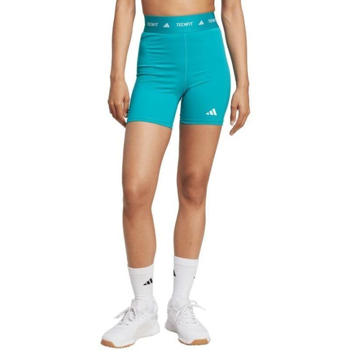 Moteriški kompresiniai šortai adidas Techfit, turkio