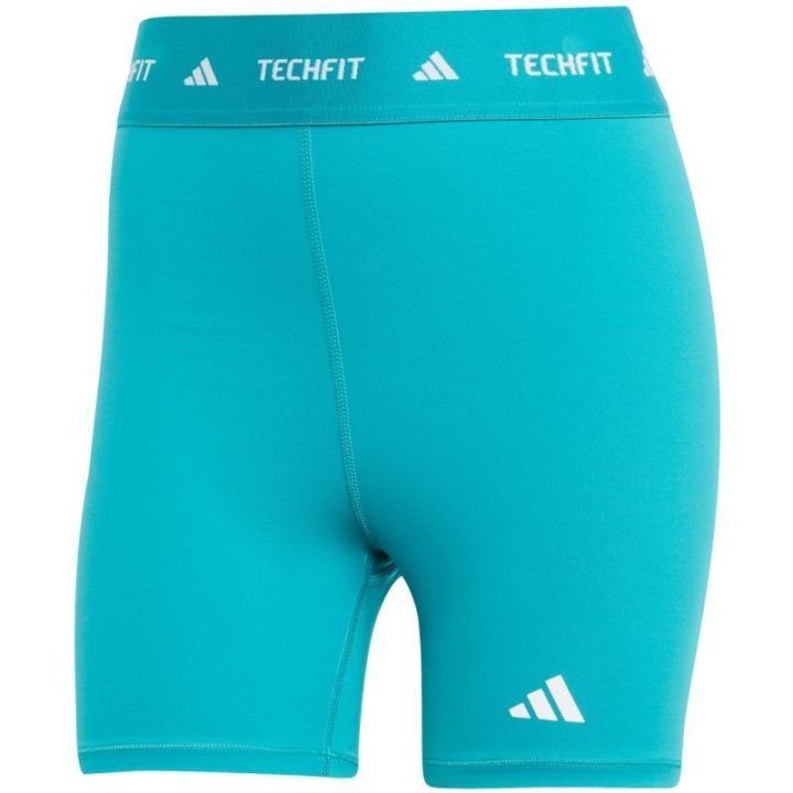 Moteriški kompresiniai šortai adidas Techfit, turkio