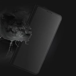 Skin Pro dėklas Realme 10 5G / Realme 9i 5G, skirtas Realme 10 5G, apverčiamam viršeliui, kortelių dėklui, piniginei, juodos spa
