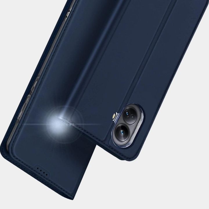 Skin Pro dėklas Realme 10 5G / Realme 9i 5G, skirtas Realme 10 5G, apverčiamam viršeliui, kortelių dėklui, piniginei, juodos spa