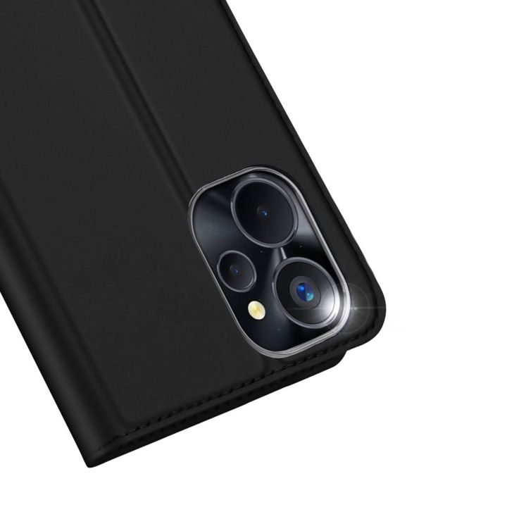 Skin Pro dėklas Realme 10 5G / Realme 9i 5G, skirtas Realme 10 5G, apverčiamam viršeliui, kortelių dėklui, piniginei, juodos spa