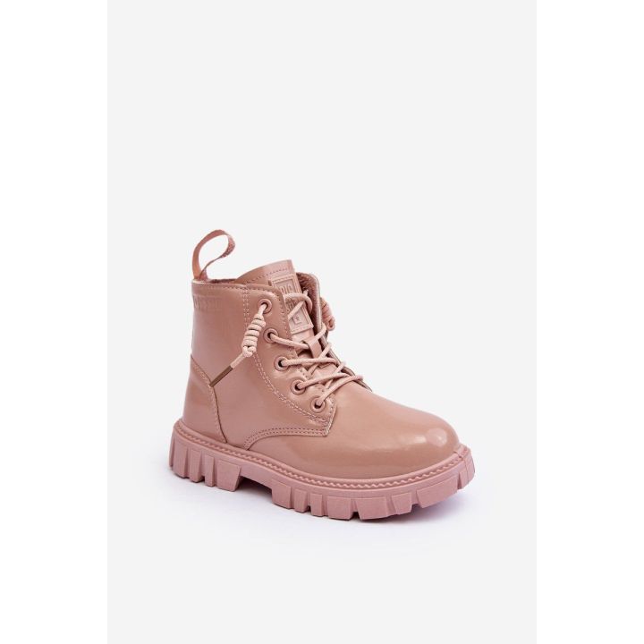 Lakuoti šilti batai Big Star Kids MM374144 Pink