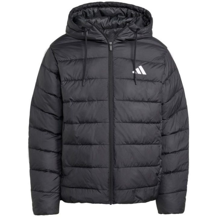 Vyriška striukė su DWR danga adidas Climawarm 3-Stripes, juoda
