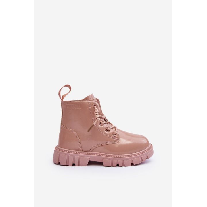 Lakuoti šilti batai Big Star Kids MM374144 Pink