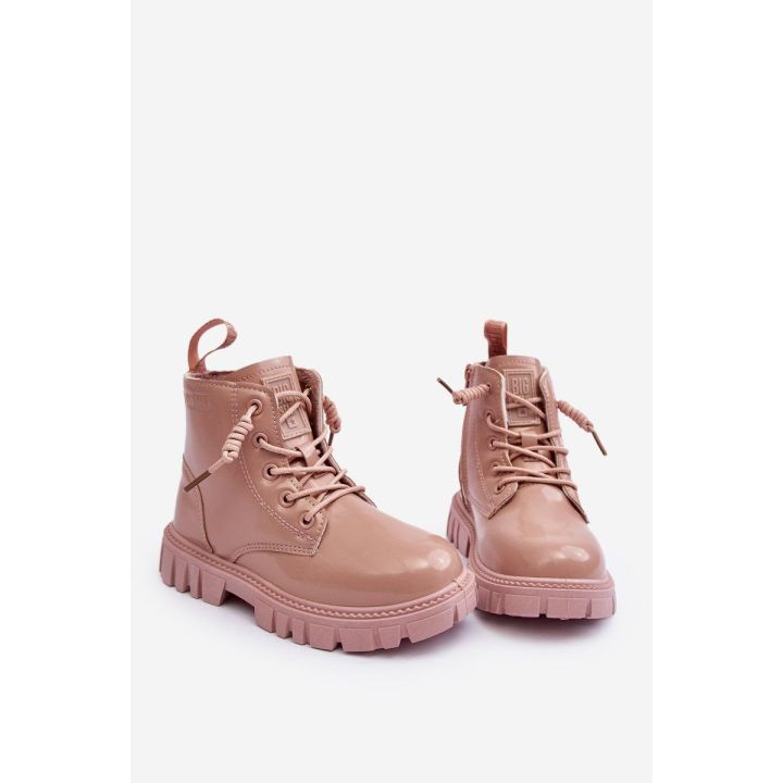 Lakuoti šilti batai Big Star Kids MM374144 Pink