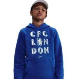 Vaikiškas džemperis su gobtuvu Nike Chelsea Londyn