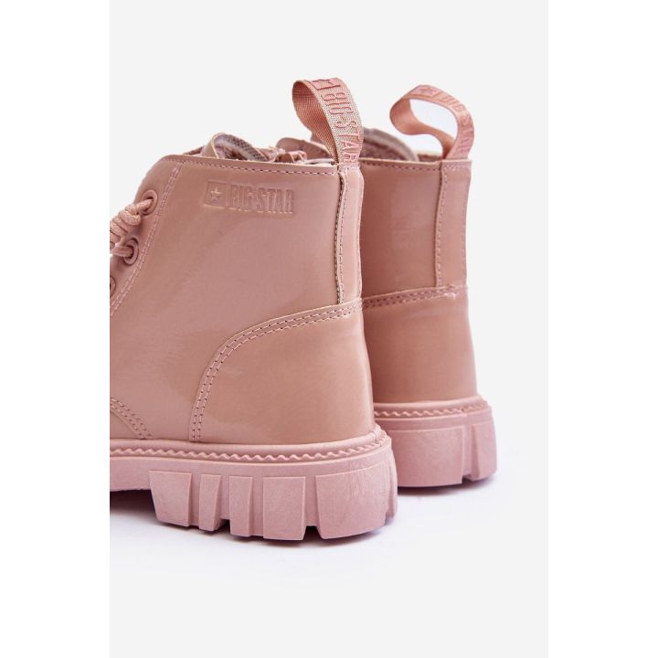 Lakuoti šilti batai Big Star Kids MM374144 Pink