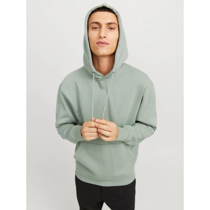 Vyriškas džemperis su gobtuvu Jack&Jones JJESTAR, ledkalnio žalias