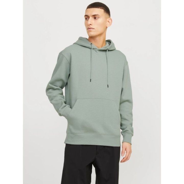 Vyriškas džemperis su gobtuvu Jack&Jones JJESTAR, ledkalnio žalias