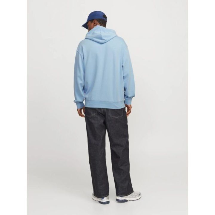 Vyriškas džemperis su gobtuvu Jack&Jones JJESTAR BASIC, mėlynas