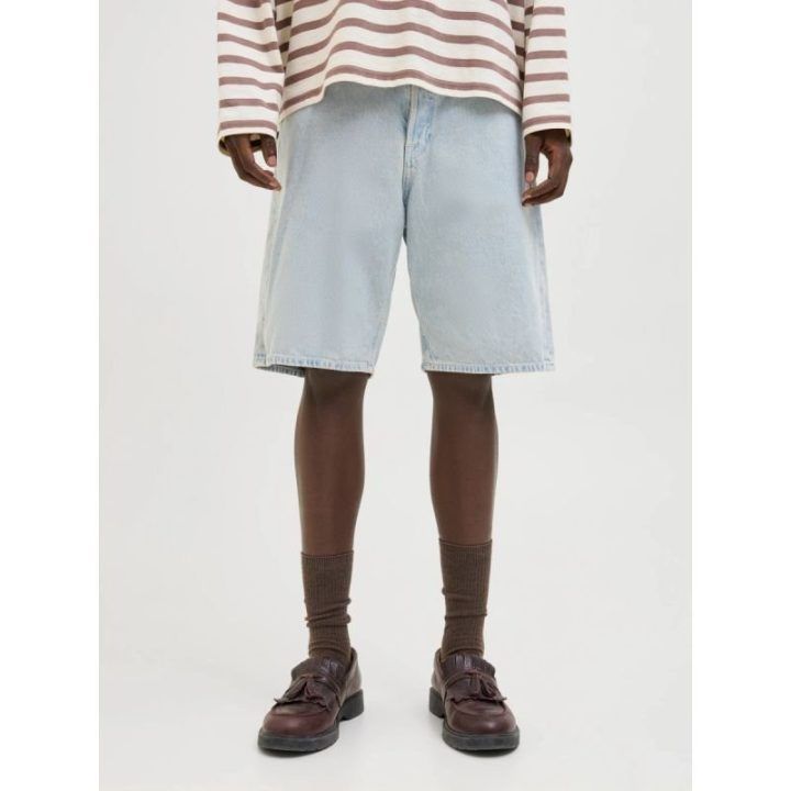 Vyriški laisvo kirpimo džinsiniai šortai Jack&Jones, mėlyni