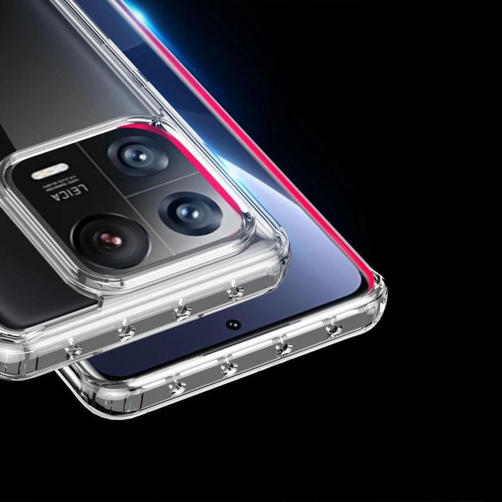 Clin dėklas Xiaomi 13 Pro šarvuotas dėklas galinis dangtelis skaidrus