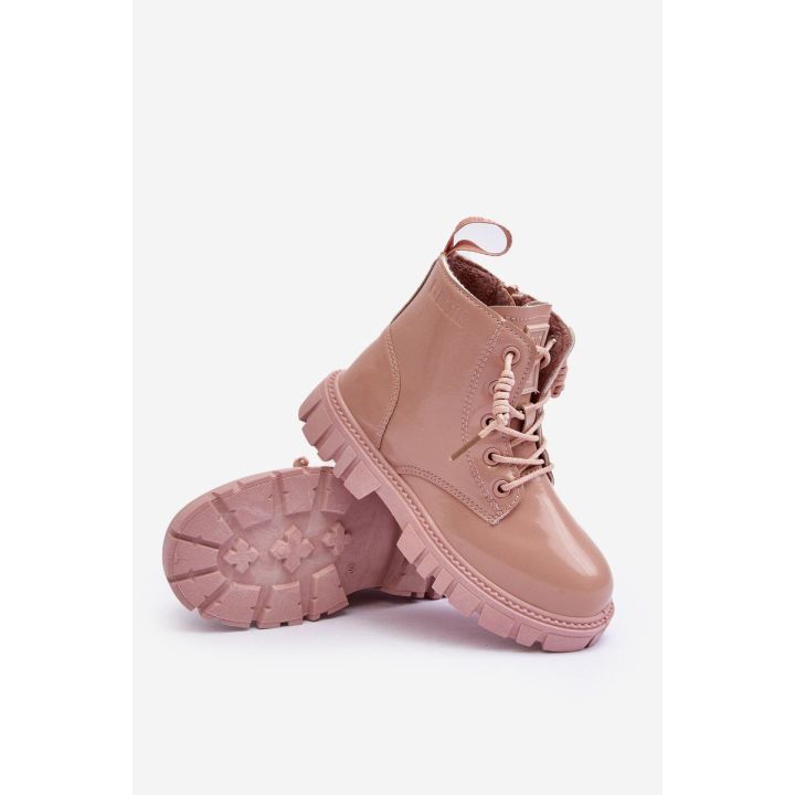 Lakuoti šilti batai Big Star Kids MM374144 Pink