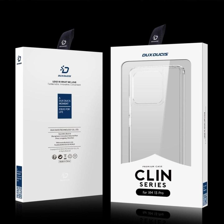 Clin dėklas Xiaomi 13 Pro šarvuotas dėklas galinis dangtelis skaidrus