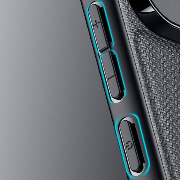 Fino dėklas Xiaomi 13 Pro dėklas su silikoniniu rėmeliu, pilkas