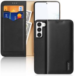 dėklas Samsung Galaxy S23+ flip cover wallet stand RFID lock black