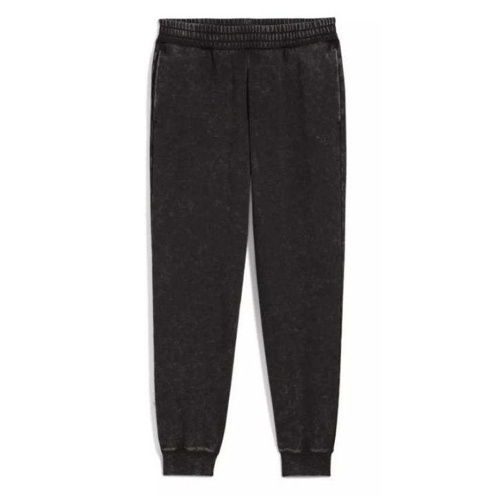 Moteriškos medvilninės sportinės kelnės Puma ESS Elevated Comfort Wash