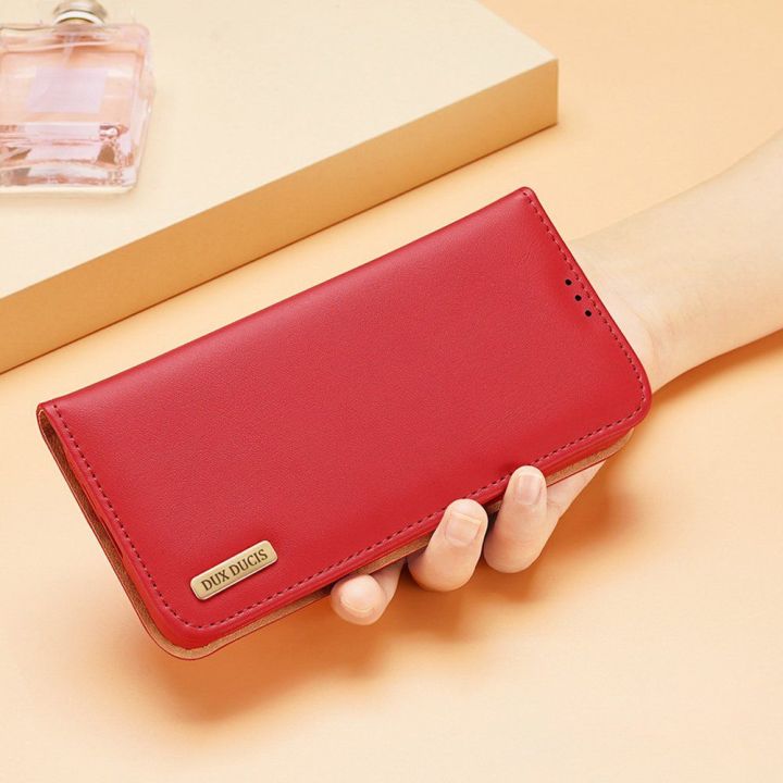 dėklas Samsung Galaxy S23+ flip cover wallet stand RFID lock red