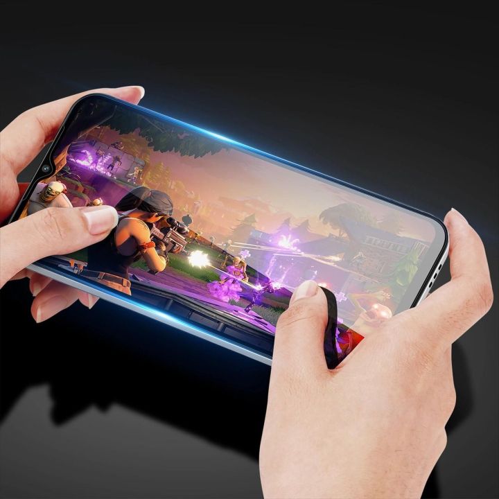 9D grūdintas stiklas Oppo A17 9H grūdintas stiklas su juodu rėmeliu