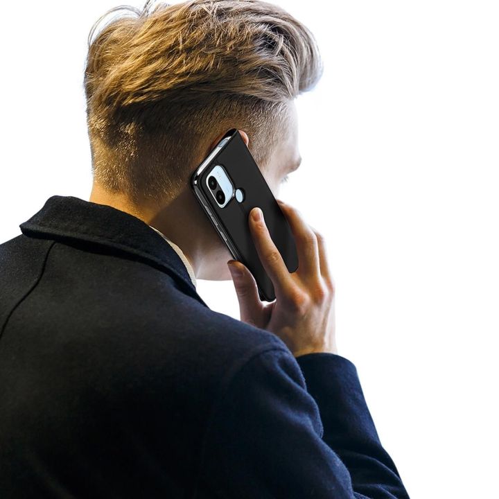 Skin Pro dėklas Xiaomi Redmi A1+ su atverčiamu dangteliu, kortelių dėklas, piniginės stovas, juodas
