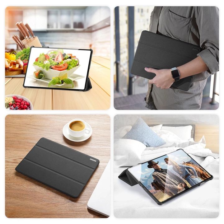 Domo dėklas Huawei MatePad Pro 11 (2022) smart cover stand black