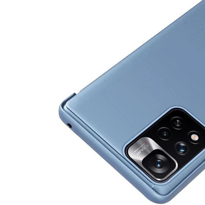 Clear View dėklas Realme 10 apverčiamasis dangtelis juodas