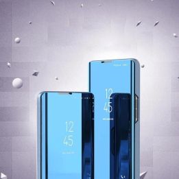 Clear View dėklas Xiaomi 13 Pro dėklas su atverčiamu dangteliu, juodas