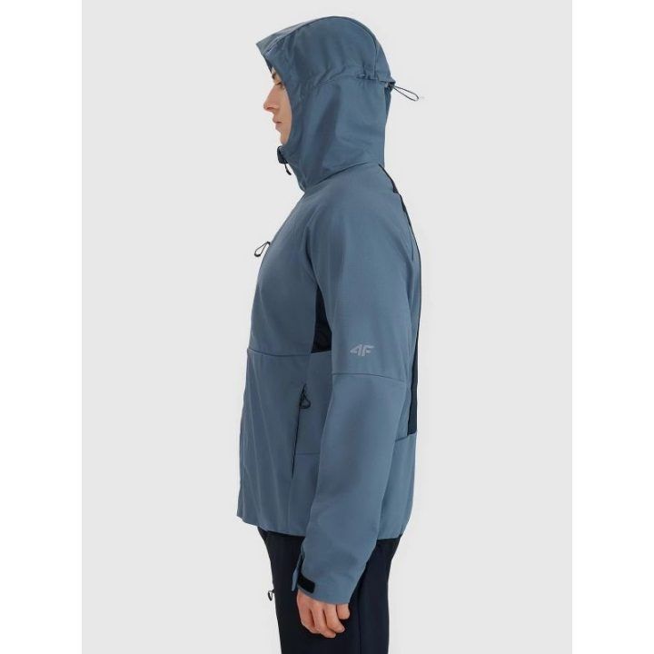 Vyriška vėjui atspari softshell striukė 4F, 10 000 mm