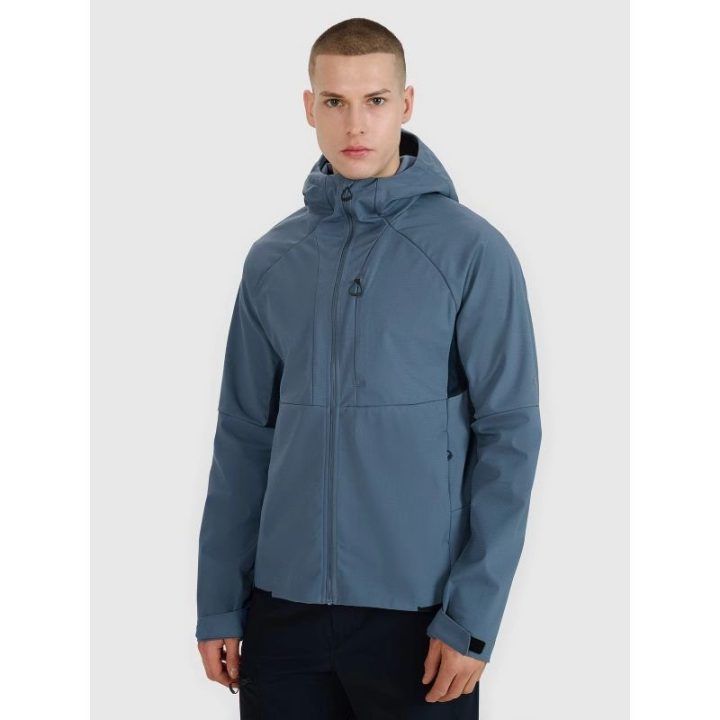 Vyriška vėjui atspari softshell striukė 4F, 10 000 mm