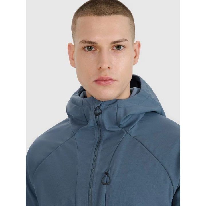 Vyriška vėjui atspari softshell striukė 4F, 10 000 mm