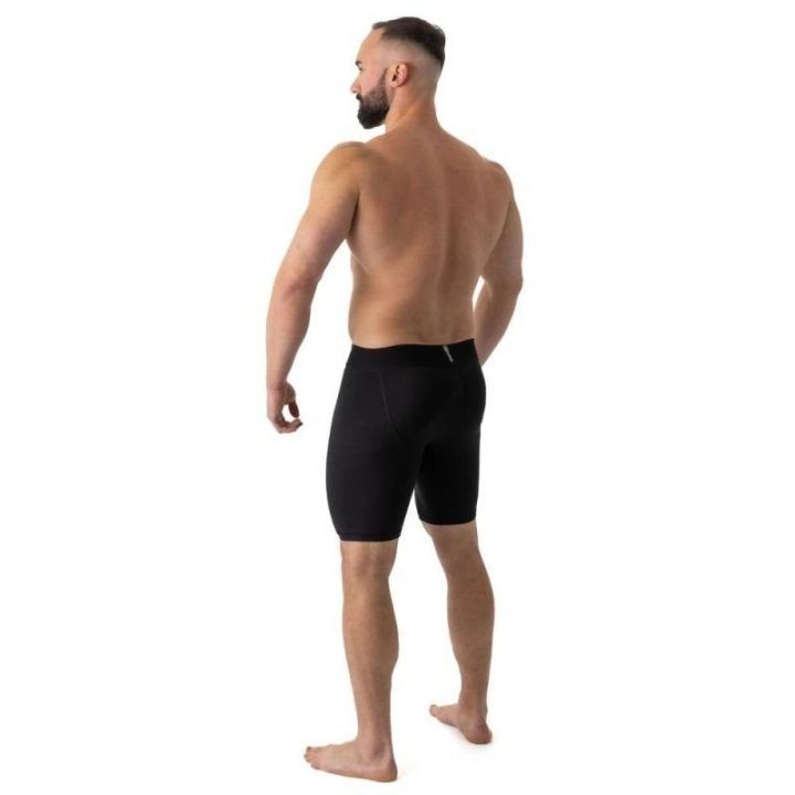 Kompresiniai MMA šortai DBX Bushido Vale Tudo, juodi