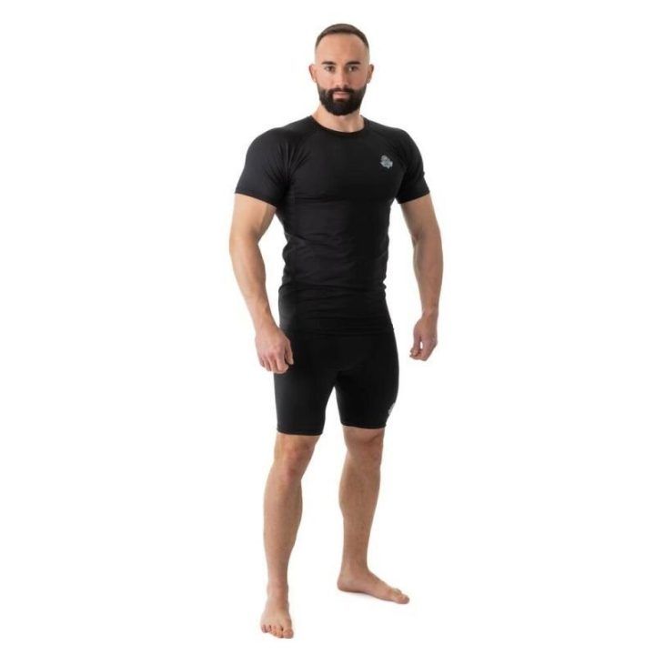 Kompresiniai MMA šortai DBX Bushido Vale Tudo, juodi