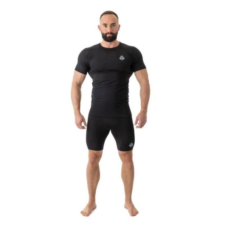 Kompresiniai MMA šortai DBX Bushido Vale Tudo, juodi
