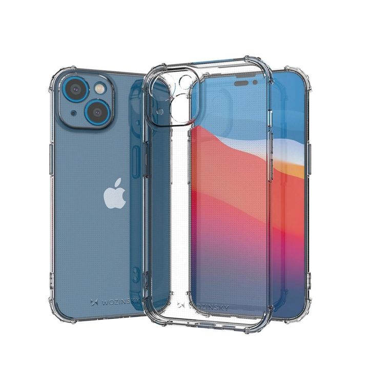 Anti Shock dėklas iPhone 14 Plus , šarvuotas, skaidrus