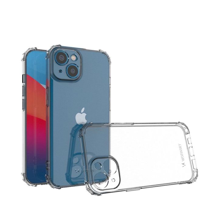 Anti Shock dėklas iPhone 14 Plus , šarvuotas, skaidrus
